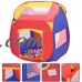 Costway Portable Kid Baby Play House Indoor Outdoor Toy Tent Game Playhut With 100 Balls   